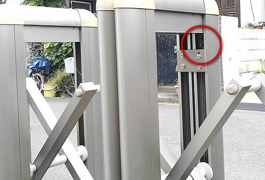 アシナガバチ注意点引き戸